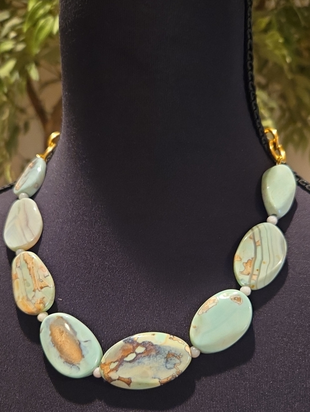 Blue Lagoon Stone Necklace
